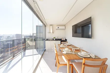 Apartamento com 1 Quarto para alugar, 76m² no Vila Olímpia, São Paulo