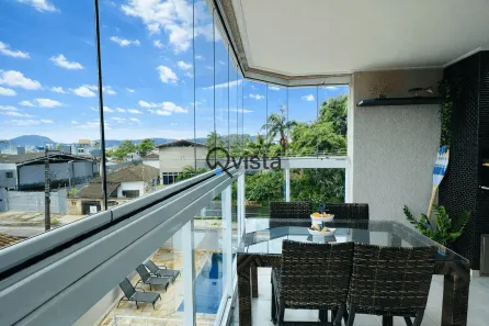 Apartamento com 3 Quartos à venda, 106m² no Loteamento João Batista Julião, Guarujá