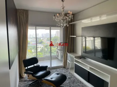Apartamento com 1 Quarto para alugar, 49m² no Campo Belo, São Paulo
