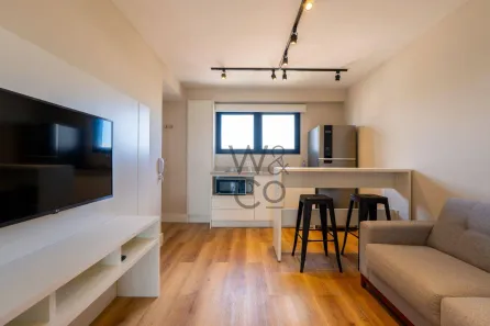 Apartamento com 1 Quarto para alugar, 42m² no Vila Cordeiro, São Paulo