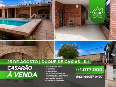 Casa com 4 Quartos à venda, 300m² no Jardim Vinte e Cinco de Agosto, Duque de Caxias