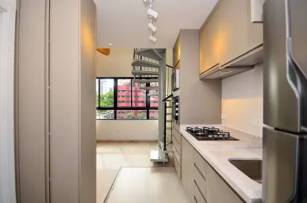 Apartamento com 1 Quarto à venda, 39m² no Água Verde, Curitiba