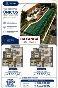Apartamento com 2 Quartos à venda, 49m² no Caxangá, Recife