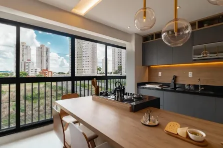 Apartamento com 2 Quartos à venda, 59m² no Vila Rosa, Goiânia