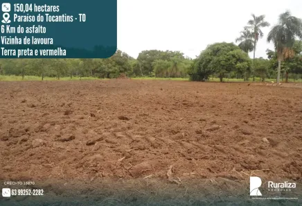 Fazenda/Sítio à venda, 150m² no , Paraíso do Tocantins