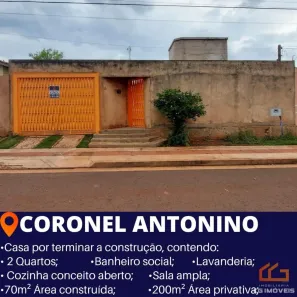 Casa com 2 Quartos à venda, 70m² no Residencial Gabura, Campo Grande