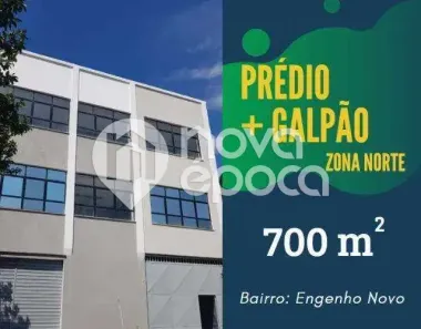 Prédio Comercial com 6 Quartos à venda, 940m² no Engenho Novo, Rio de Janeiro