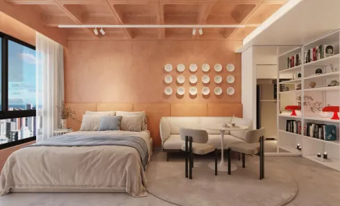 Apartamento com 1 Quarto à venda, 25m² no Boa Viagem, Recife