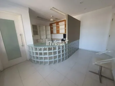 Sala Comercial para alugar, 65m² no Vila Mathias, Santos