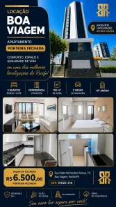 Apartamento com 3 Quartos para alugar, 150m² no Boa Viagem, Recife
