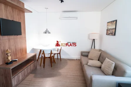 Flat com 1 Quarto para alugar, 36m² no Vila Nova Conceição, São Paulo
