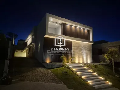 Casa de Condomínio com 4 Quartos para venda ou aluguel, 559m² no Residencial Jatibela, Campinas