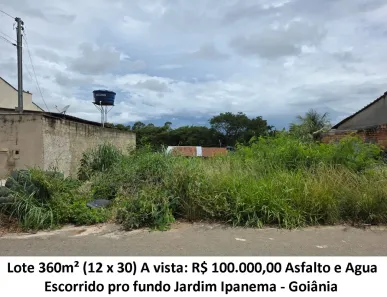Lote/Terreno à venda, 360m² no Jardim Ipanema, Goiânia