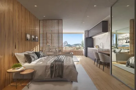 Apartamento com 1 Quarto à venda, 52m² no Humaitá, Rio de Janeiro