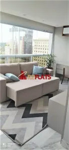 Flat com 1 Quarto à venda, 54m² no Vila Nova Conceição, São Paulo