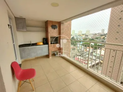 Apartamento com 3 Quartos para alugar, 87m² no Vila Valparaíso, Santo André