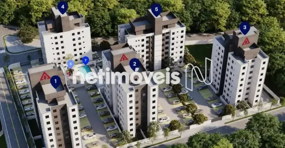 Apartamento com 3 Quartos à venda, 68m² no Boa Esperança, Santa Luzia