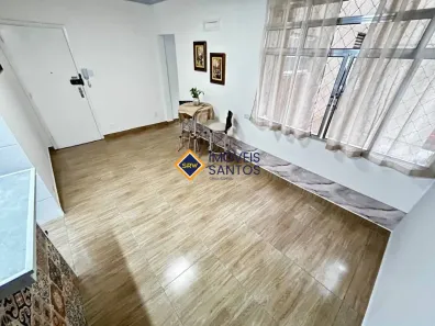 Apartamento com 1 Quarto à venda, 45m² no Gonzaga, Santos