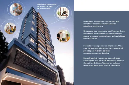 Apartamento com 3 Quartos à venda, 133m² no Centro, Balneário Camboriú