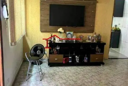Casa com 2 Quartos para alugar, 110m² no Vila Scarpelli, Santo André