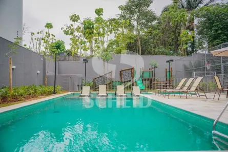 Apartamento com 2 Quartos à venda, 34m² no Santo Amaro, São Paulo