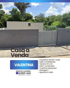 Casa com 2 Quartos à venda, 63m² no Gramame, João Pessoa