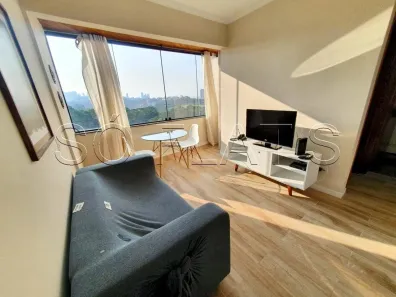 Apartamento com 1 Quarto para alugar, 34m² no Paraíso do Morumbi, São Paulo