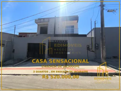 Casa com 3 Quartos à venda, 132m² no Enseada de Jacaraípe, Serra