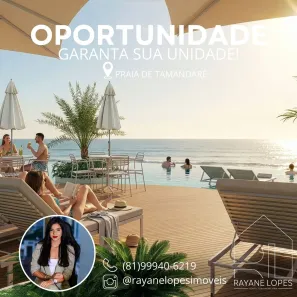 Apartamento com 1 Quarto à venda, 19m² no Tamandaré, Praia de Tamandaré