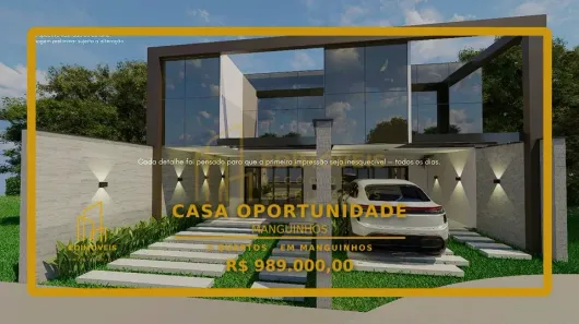 Casa com 3 Quartos à venda, 130m² no Manguinhos, Serra