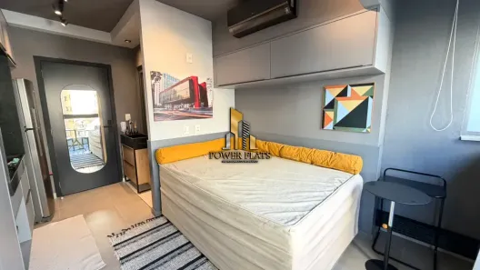 Flat com 1 Quarto para alugar, 20m² no Pinheiros, São Paulo