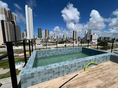 Flat com 1 Quarto à venda, 16m² no Aeroclube, João Pessoa