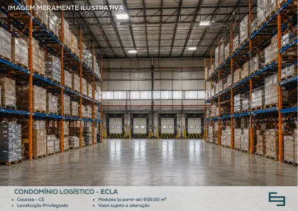 Galpão/Depósito/Armazém para alugar, 939m² no Parque Guadalajara (Jurema), Caucaia