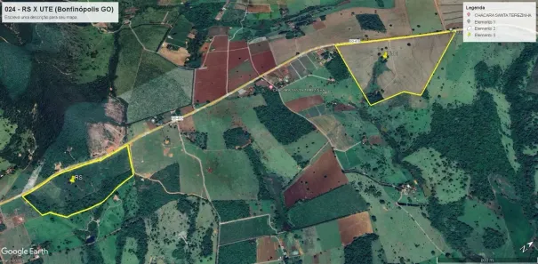 Lote/Terreno com 1 Quarto para venda ou aluguel, 20000m² no , Bonfinópolis