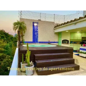 Cobertura com 4 Quartos para alugar, 270m² no Lagoa, Rio de Janeiro