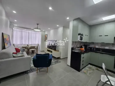 Apartamento com 3 Quartos à venda, 85m² no José Menino, Santos