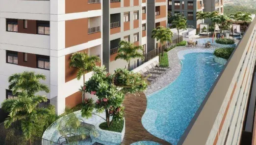 Apartamento com 2 Quartos à venda, 49m² no Vila Mogilar, Mogi das Cruzes