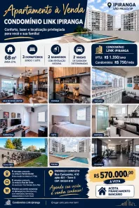 Apartamento com 3 Quartos à venda, 68m² no Vila Independência, São Paulo