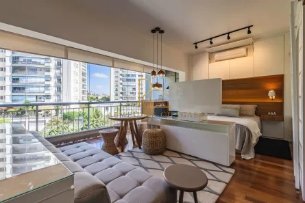 Apartamento com 1 Quarto à venda, 50m² no Tamboré, Santana de Parnaíba