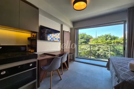 Apartamento com 1 Quarto para alugar, 27m² no Pinheiros, São Paulo