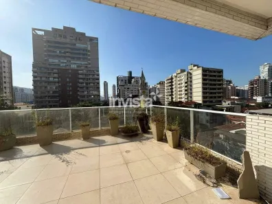 Apartamento com 3 Quartos à venda, 303m² no Pompéia, Santos