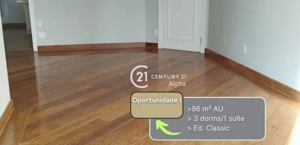 Apartamento com 3 Quartos à venda, 98m² no Alphaville Centro Industrial e Empresarial/Alphaville., Barueri