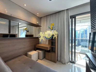 Flat com 1 Quarto para alugar, 36m² no Pinheiros, São Paulo