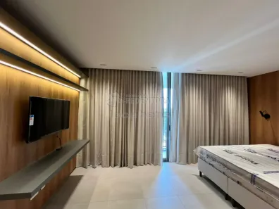 Apartamento com 1 Quarto para alugar, 32m² no Jardim Paulistano, São José do Rio Preto