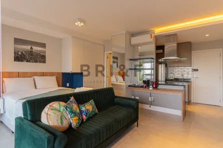 Apartamento com 1 Quarto à venda, 41m² no Brooklin Paulista, São Paulo