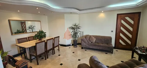 Apartamento com 3 Quartos para alugar, 133m² no Vila Regente Feijó, São Paulo