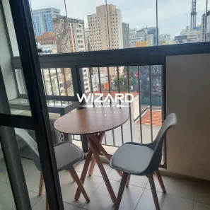 Apartamento com 1 Quarto para alugar, 26m² no Consolação, São Paulo