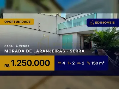Casa com 4 Quartos à venda, 150m² no Morada de Laranjeiras, Serra