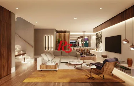 Cobertura com 3 Quartos à venda, 214m² no Ponta da Praia, Santos