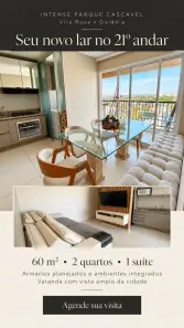 Apartamento com 2 Quartos à venda, 60m² no Vila Rosa, Goiânia